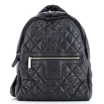 Chanel Coco Cocoon Backpack Quilted Nylon Large
