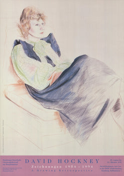 David Hockney Zeichnunger -, A Drawing