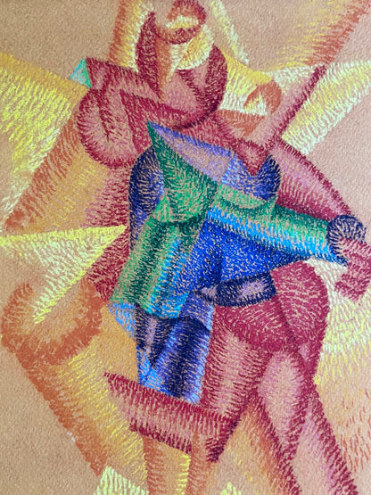 Gino Severini - Venice Biennale 1968 Numbered Coa In Pencil