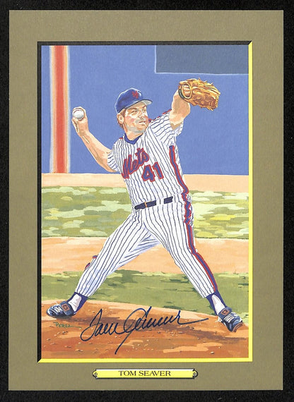 Tom Seaver Signed/Auto 1993 Perez Steele Great Moments No. 73 Mets Jsa 199330