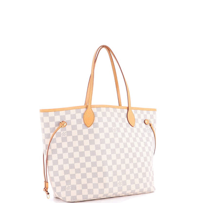 Louis Vuitton Neverfull Nm Tote Damier Mm