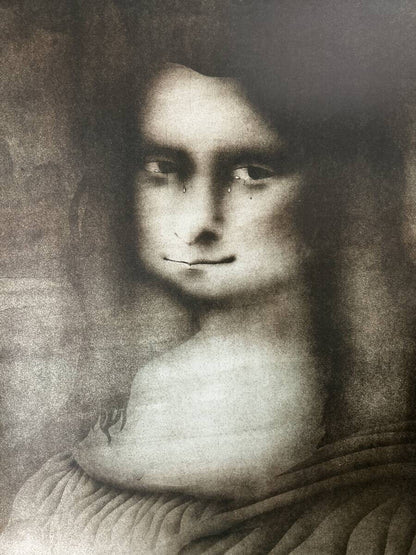 Paul Wunderlich Tears Poster, Galerie Berggruen