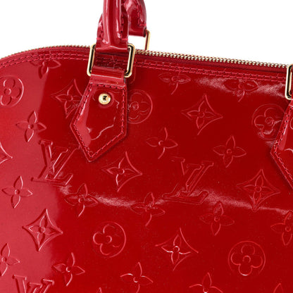Louis Vuitton Alma Handbag Monogram Vernis Gm