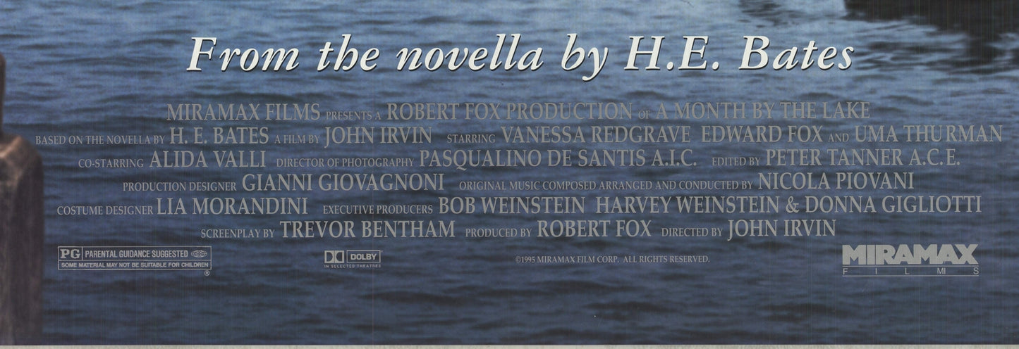 Artist Unknown A Month By The Lake " Offset Lithograph