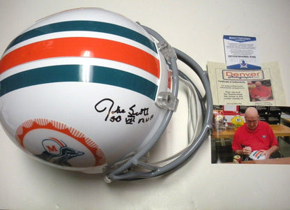 Jake Scott Miami Dolphins Sb V11 Mvp Beckett/Coa