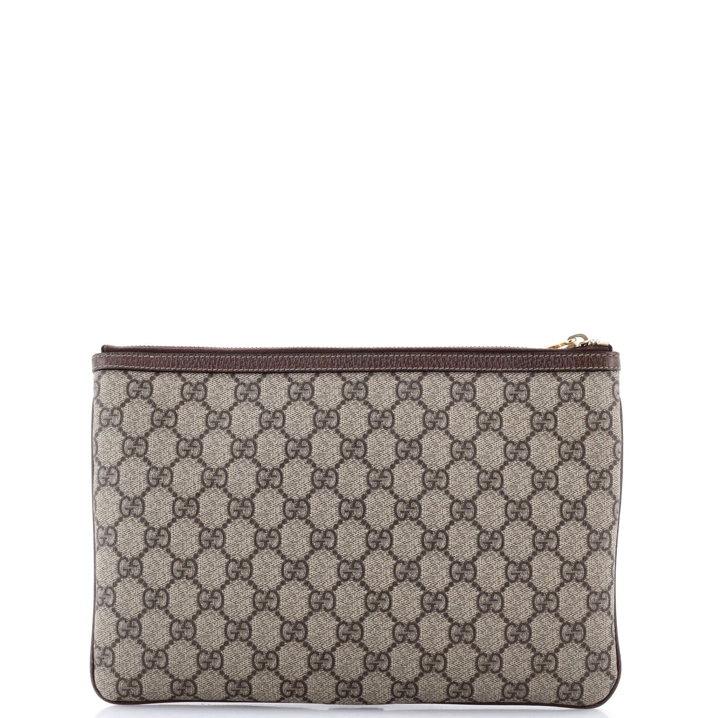 Gucci Ophidia Zip Pouch Gg Coated Canvas Large