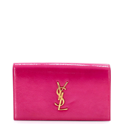 Saint Laurent Classic Monogram Clutch Patent Large