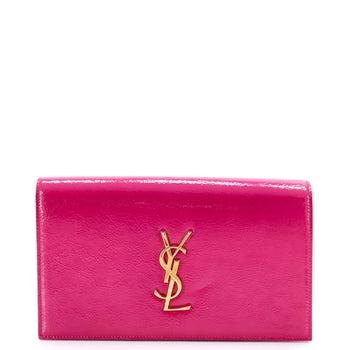 Saint Laurent Classic Monogram Clutch Patent Large