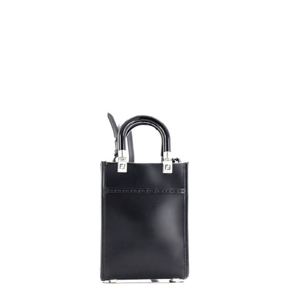 Fendi Sunshine Shopper Tote Leather Mini