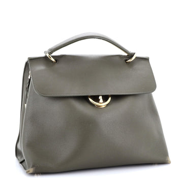 Salvatore Ferragamo Jet Set Top Handle Bag Leather Large