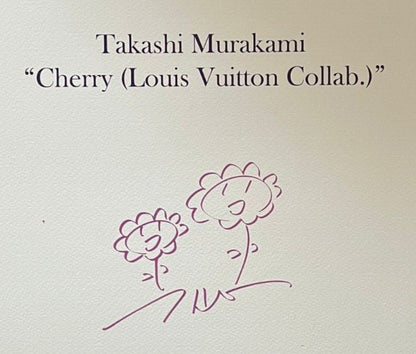 Takashi Murakami Lithograph Coa Numbered In