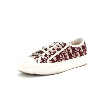 Christian Dior Women'S Walk'N'Dior Sneakers Oblique Canvas