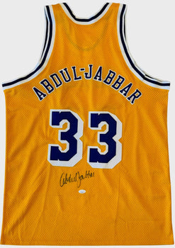 Kareem Abdul Jabbar Autographed Lakers Jersey