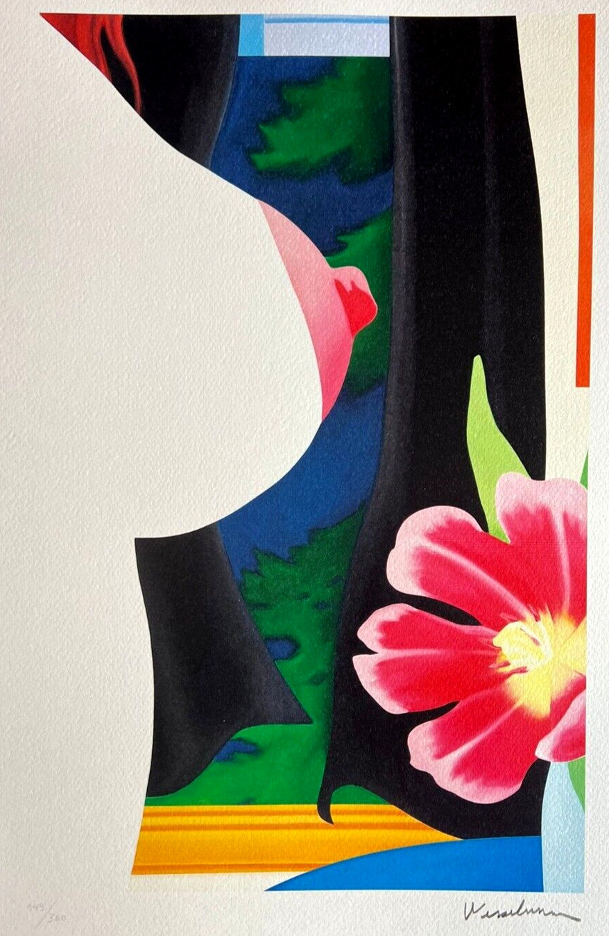 Tom Wesselmann Lithograph Handmade Coa Numbered Signed Op