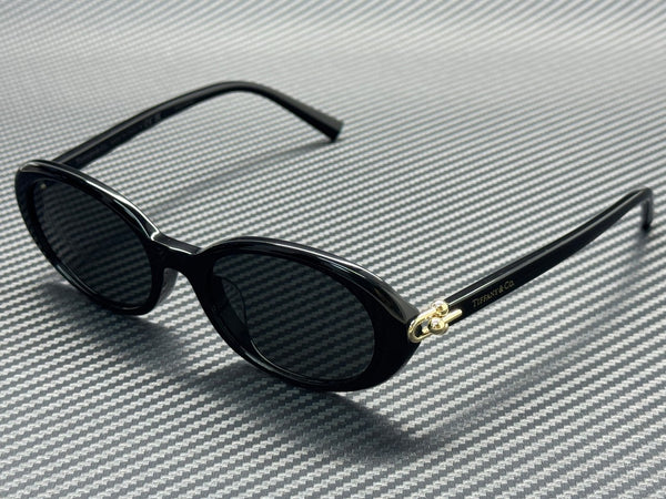TIFFANY TF4242D 8361S4 Black Dark Grey Women's 54 mm Sunglasses