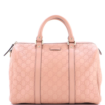 Gucci Joy Boston Bag Guccissima Leather Medium