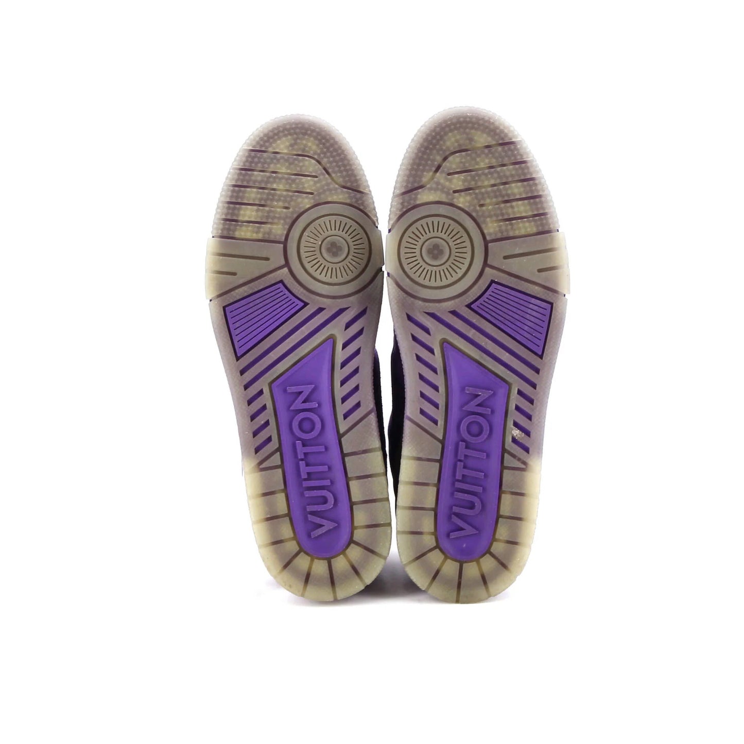 Louis Vuitton Men'S Lv Trainer Sneakers Suede