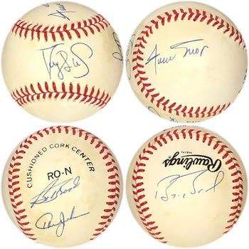 30/30 Club Autographed Baseball