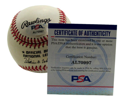 Earl Mickey Taborn Signed Oal Baseball Negro