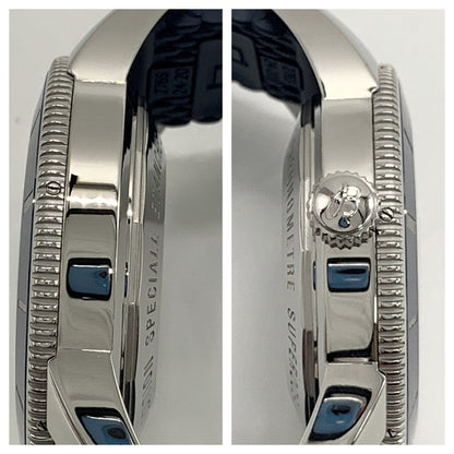 Breitling Ab2020 Navy Case Size 50Mm Band Size 16Cm Men'S Used Watch #2414