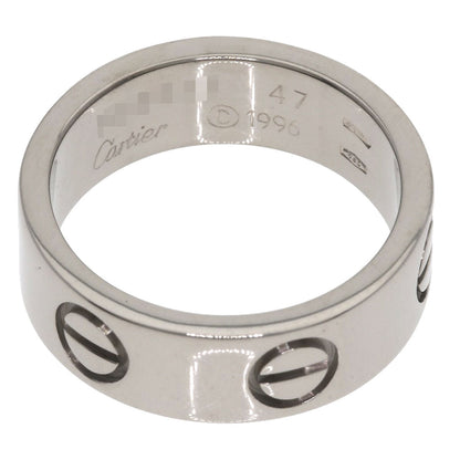 Cartier Ring Love Ring #47 K18 White Gold