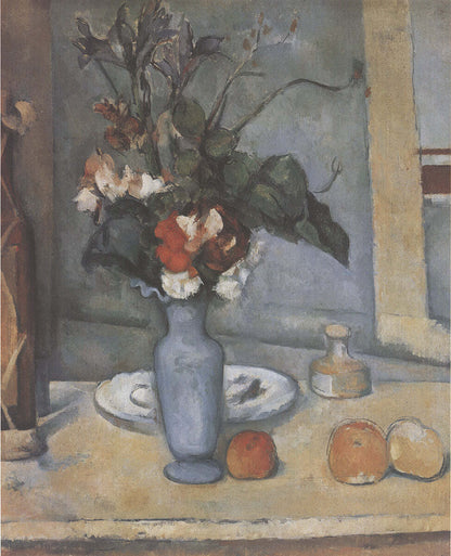 Paul Cezanne The Blue Vase " Offset Lithograph Impressionism