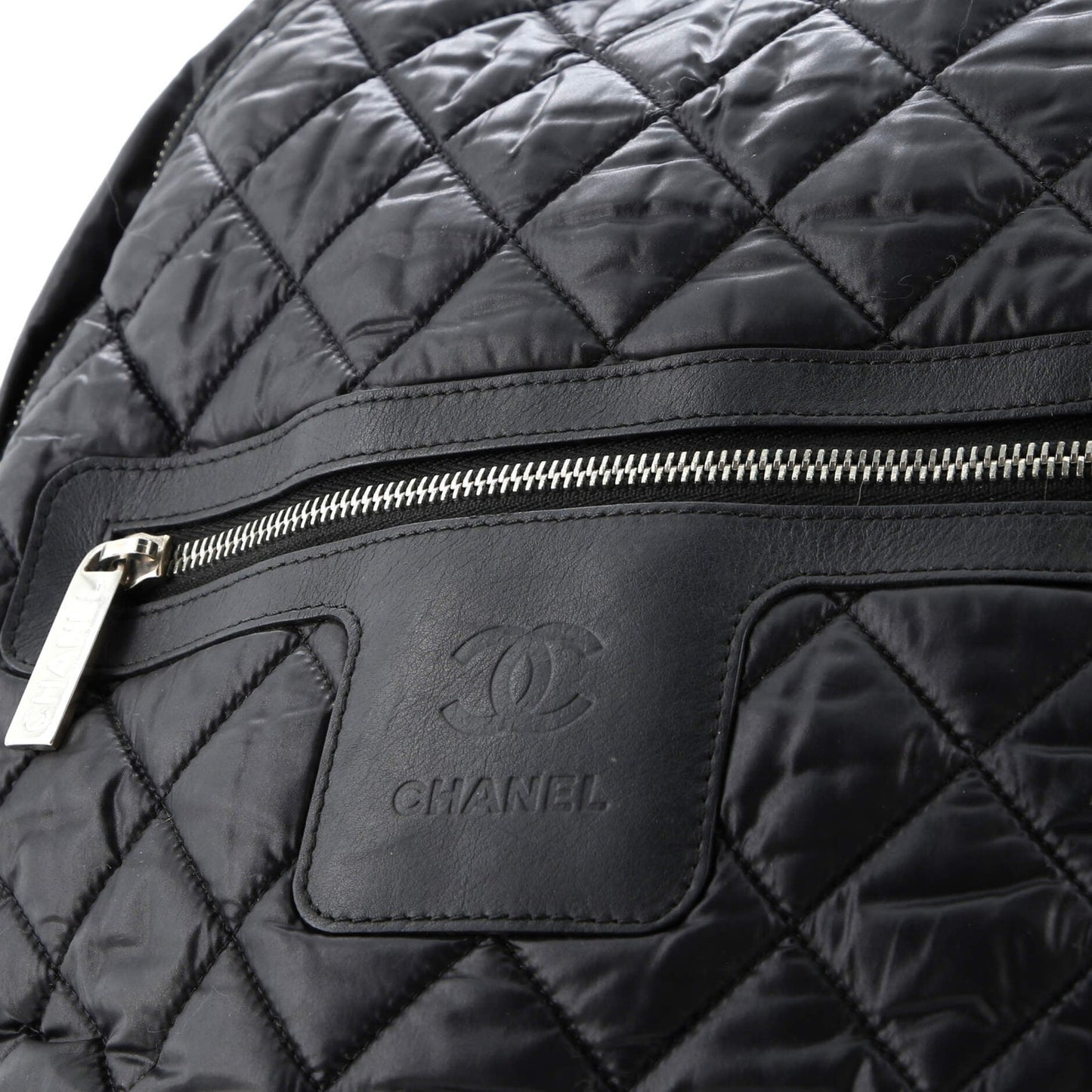 Chanel Coco Cocoon Backpack Quilted Nylon Large