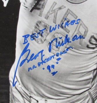 George Mikan Hof Autographed/Inscribed 16X20