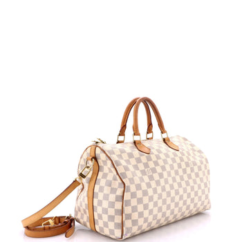Louis Vuitton Speedy Bandouliere Bag Damier 35