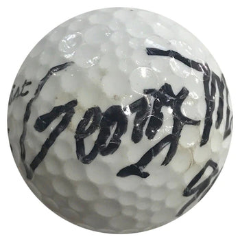 George Montgomery Autographed Titleist 3 Golf Ball