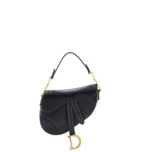 Christian Dior Mini Saddle Leather Handbag