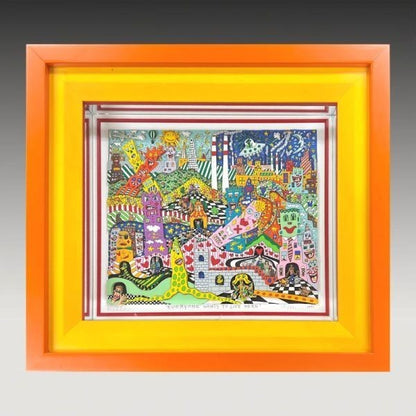 Rizzi 1993 Everyone Wants Silkscreen Autographed James Live Here