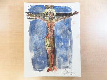 Jehan Gerson La Passion De Nostre Seigneur 1960 Limited Signed By Paul Aizpiri