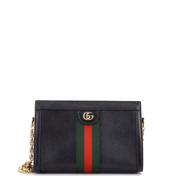 Gucci Ophidia Chain Shoulder Bag Leather Small