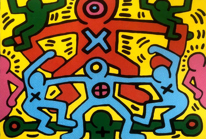 Keith-Haring Lithograph Coa Signed Numbered Pencil Certified