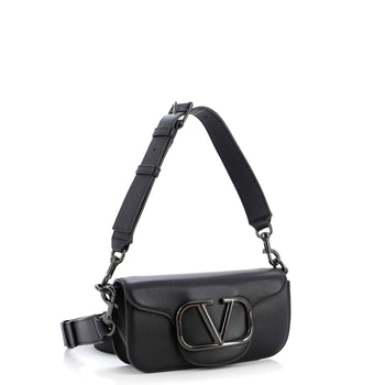 Valentino Garavani Vlogo Flap Shoulder Bag Leather Mini