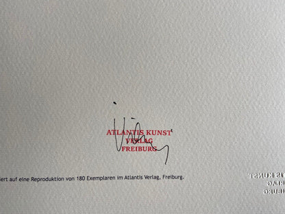 Jean-Michel Basquiat Lithograph Signed Coa Limited Edition