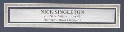 Nick Singleton Autographed 16X20 Photo Penn State