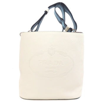 PRADA  1BE023 Shoulder Bag logo Calf