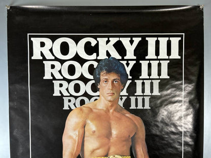 Rocky Iii Sylvester Stallone Us 1Sh One Sheet Poster, Used Condition