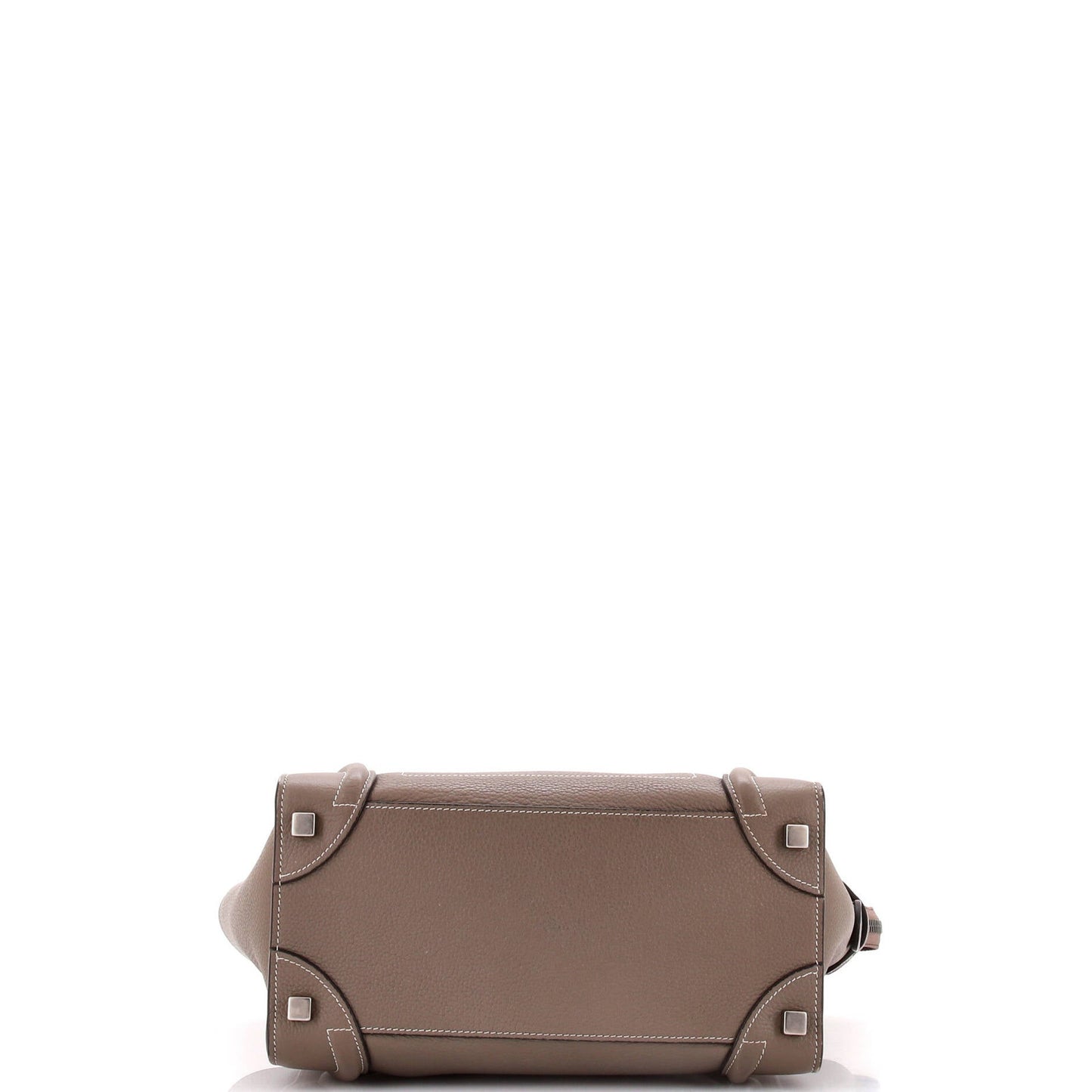 Celine Bicolor Luggage Bag Leather Micro