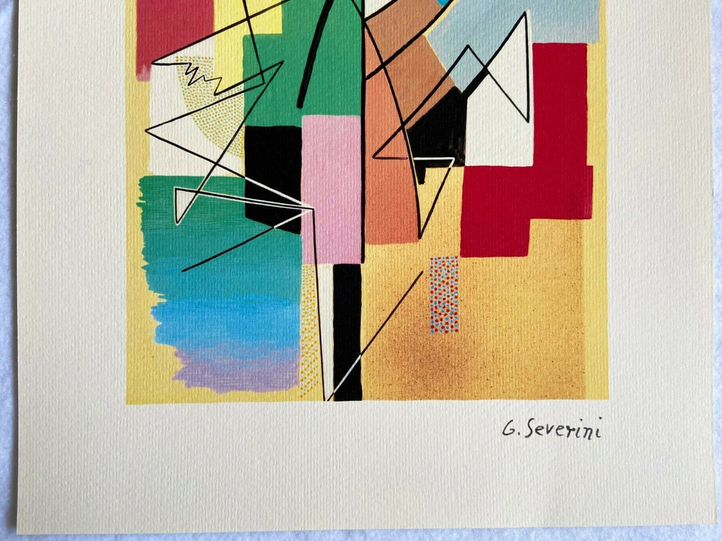 Gino Severini - Venice Biennale 1968 Limited Numbered Coa