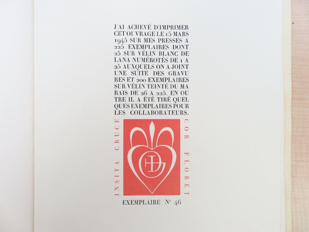 Paul Valry Album De Monsieur Teste, 1945, Editions De La Galerie Charpentier