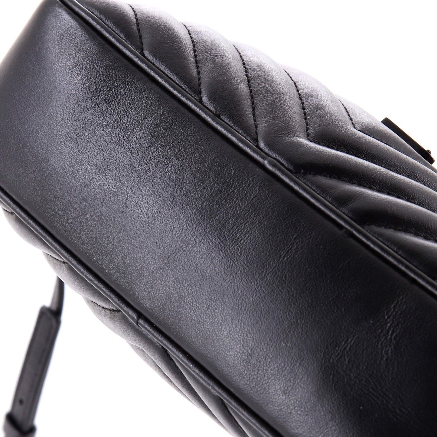 Saint Laurent Lou Camera Bag Matelasse Chevron Leather Small