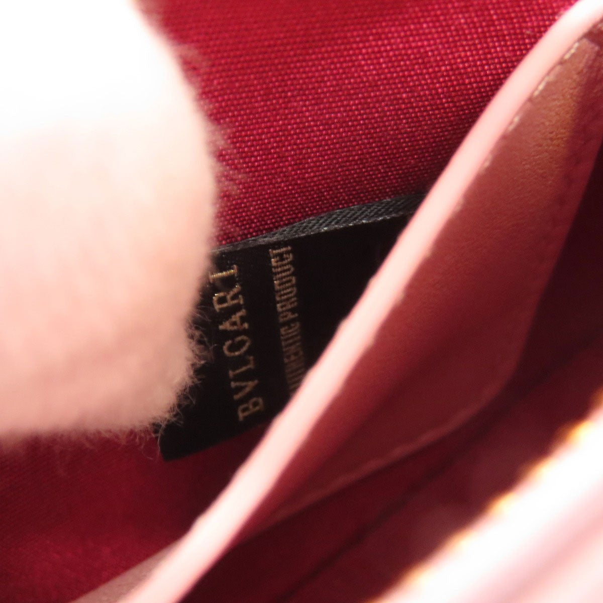 Leather BVLGARI Semperti Ellipse Small 2WAY Handbag