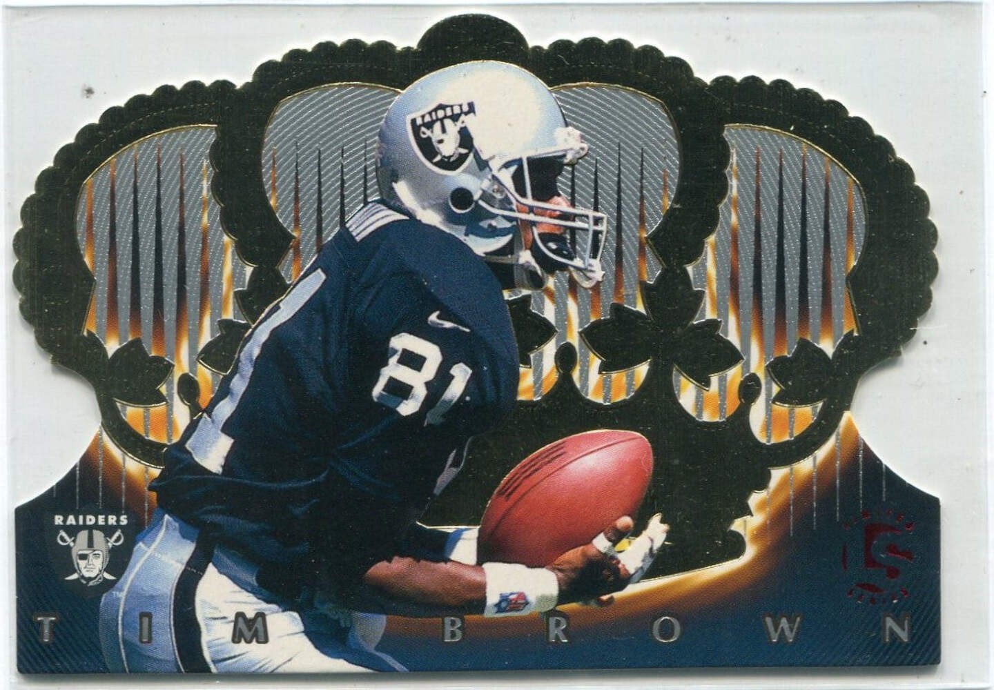 Tim Brown 1998 Pacific Crown Royale Card #97 3/99