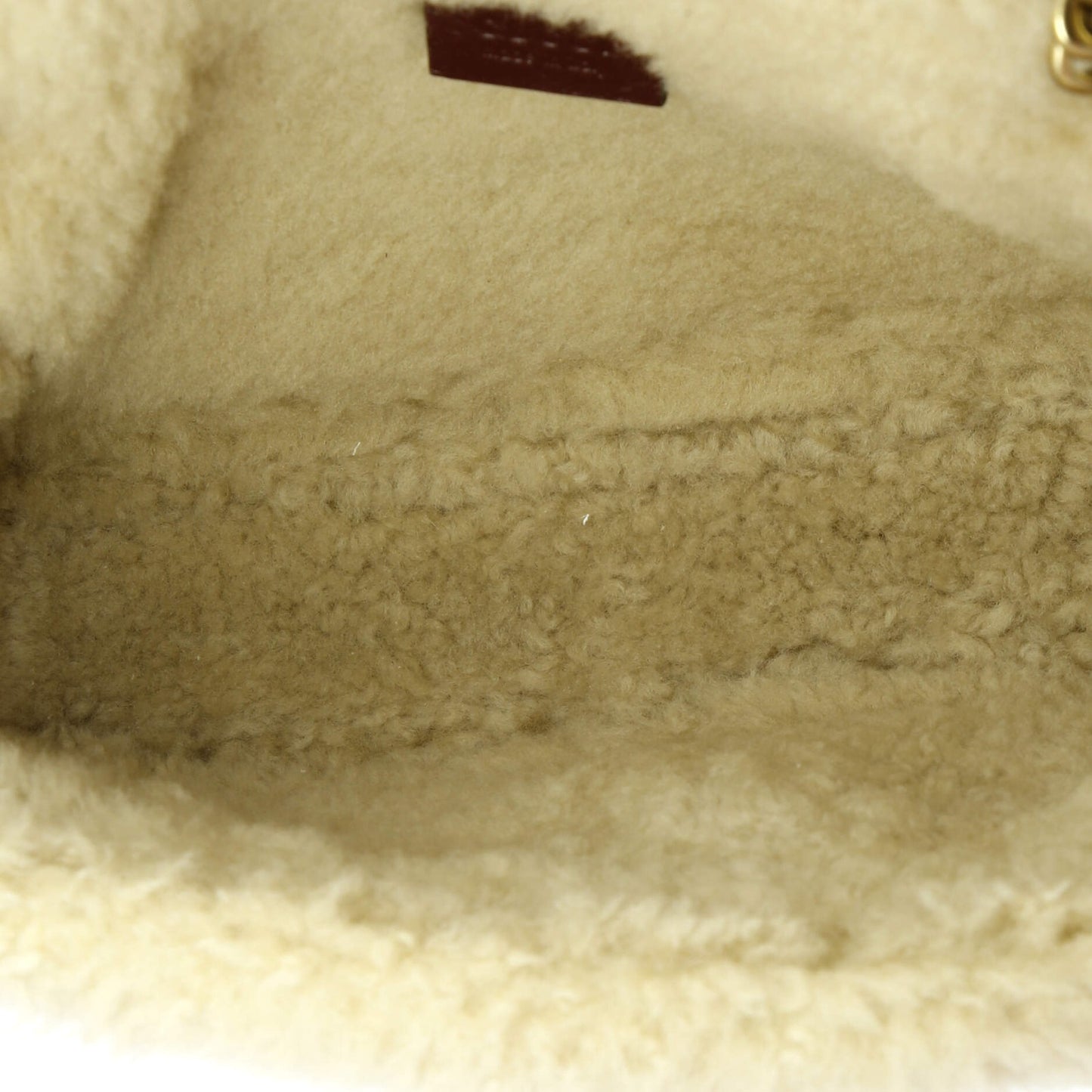 Gucci Gg Marmont Flap Bag Diagonal Quilted Leather With Wool Trim Small