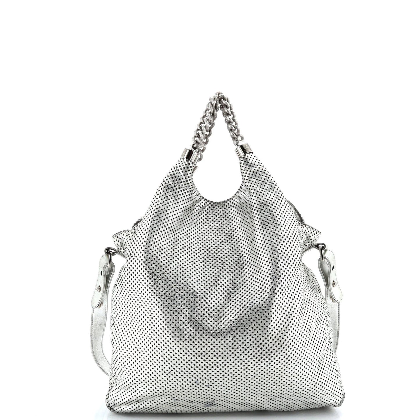 Chanel Rodeo Drive Hobo Perforated Leather Medium