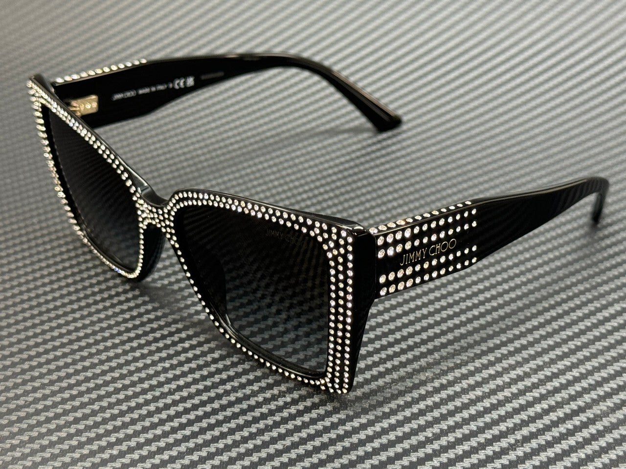 Jimmy Choo Women's Sunglasses 54 mm Black Grey Gradient