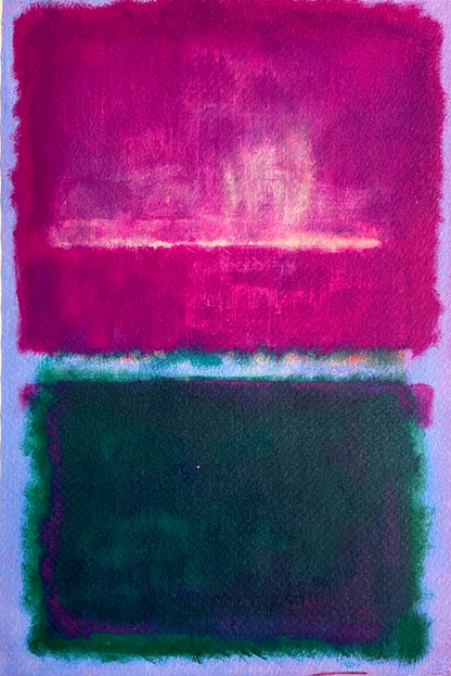 Mark Rothko Lithograph Signed Coa Numbered 180 Copies Stamped